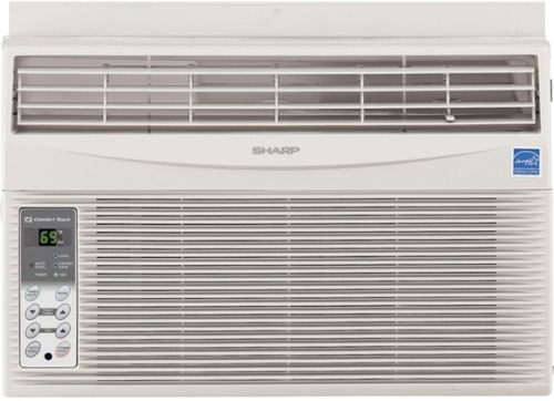 Sharp AF-S60RX Window Air Conditioner, 6,000 BTU Cooling Capacity, 10.7 EER BTU/Wh, ENERGY STAR Qualified, Comfort Touch Electronic Controls with Remote, 3 Cooling, 3 Fan Speeds plus Auto-Cool, 4-Way Air Direction, 54/49/46 dBA (High/Med/Low) Sound Level, 176/153/124 (High/Med/Low) CFM, 1.3 pts/hr Moisture Removal, UPC 074000662988 (AFS60RX AF S60RX AFS-60RX AFS 60RX)