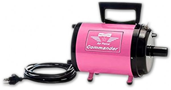 Metrovac 114-142744 Model AFTD-1K Air Force Commander Two Speed Dryer, 1.17 HP, Pink; Pink color; A lightweight pet dryer is so powerful you will forget it's portable; A floor/table pet dryer with two speed control allows you to groom large or small breeds; Powerful enough for drying heavy coated breeds; Ideal for the grooming professional or pet owner; UPC 031275142744 (METROVACAFTD1K METROVAC AFTD1K AFTD 1K AFTD-1K 114-142744)