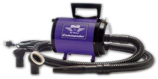Metrovac 114-142973 Model AFTD-3VP Metro Air Force Steel Commander Variable Speed Dog Dryer, 4.0 HP, Purple Color; Purple color; A lightweight pet dryer is so powerful you will forget it's portable; A floor/table pet dryer with variable speed control allows you to groom large or small breeds; Powerful enough for drying heavy coated breeds; Ideal for the grooming professional or pet owner; UPC 031275142973 (METROVACAFTD3VP METROVAC AFTD3VP AFTD 3VP AFTD-3VP 114-142973)