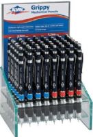 Alvin AGP48D Grippy Mechanical Pencil Display; Contents 48 assorted AGP-series pencils; Dimensions 10" W x 10" H x 10" D; Shipping Dimensions 10" x 8" x 7"; Shipping Weight 7 lbs; UPC 88354805182 (AGP48D AGP-48D AGP48-D ALVINAGP48D ALVIN-AGP48D ALVIN-AGP48-D) 