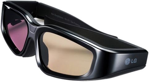 LG AG-S110 3D Active Shutter Rechargeable Glasses, LED LCD TV Models LEX8 LEX 9 LX9500 LE8500 LE7500 LX6500 LE5500 LE5400. Will not work with 2010 models, Power Consumption 5.3mW (AGS110 AG-S110 AG S110)