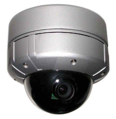 Clover AH0105SF Color Professional Vandal and Weather Resistant Dome Camera, 0.1 LUX with DC Auto Iris Varifocal Lens (4 to 9mm), 60' Cable and AC Adapter, Vandal and Weather Resistant Dome, Ceiling Mount or Wall Mount, High Resolution 420 TV Lines, Advanced Digital Processing, UPC 617517105007 (AH0105SF AH0105-SF AH0105 SF AH-0105SF AH 0105SF1)