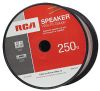 RCA AH16250SR 250 ft. 16-Gauge Speaker Wire, Easy to install, Flexible with thick insulation, Comes with spool for ease and convenience, 6 in Assembled Depth (in.), 4 in Assembled Height (in.), 250 Wire/Cable Length (ft.), 6 in Assembled Width (in.), Bare Copper Grounding Wire, 16 Conductor Gauge, UPC 044476061004 (AH16250SR AH-16250SR) 