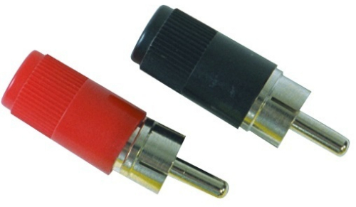 RCA AH16R RCA Type Audio Connectors, Carries stereo audio signals, Reliable and precise connection, Corrosion resistant connectors, Terminates RCA type stereo audio cables, Different colors on the connectors to help for easy installation, UPC 079000403227 (AH16R AH16R)