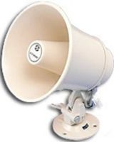 Aiphone AH-16TN Horn Speaker, Beige baked enamel finish, 16 Watts (Continuous) Power Capacity, 350-15000 Hz Frequency Response, 130° Dispersion Angle, Sound Pressure Level 119dB at rated output measured on 4’ axis, Built-in 70V transformer, providing 1, 2, 4, 8, & 16 Watt taps, + 8 Ohms direct; UPC 788255192007 (AH16TN AH 16TN AH16-TN AH-16-TN) 