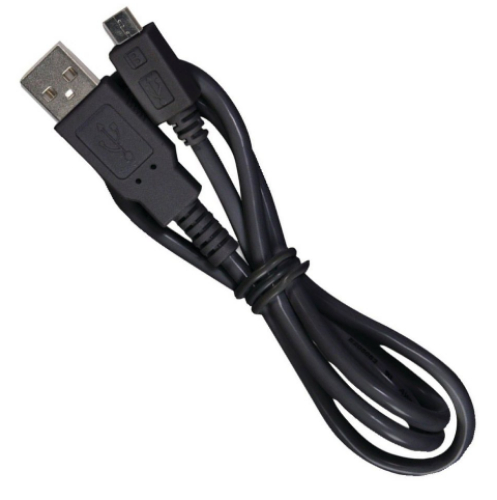 RCA AH731CBR RCA Coiled Mini USB Power And Sync Cable; USB A to USB mini-B; Charge, sync and power your portable device with your Mac or Windows PC; 2-foot coiled cord keeps the cable out of the way when you; Available in white (AH731CR) and black (AH731CBR); Limited lifetime warranty; UPC 044476084683 (AH731CBR AH731CBR)