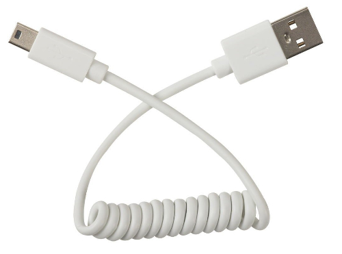 RCA AH732CR Coiled Micro USB Power and sync Cable; USB A to USB micro; Charge, sync and power your portable device with your Mac or Windows PC; 2-foot coiled cord keeps the cable out of the way when you're not using it; Available in white (AH732CR) and black (AH732CBR); Limited lifetime warranty; UPC 044476086298 (AH732CR AH-732CR)