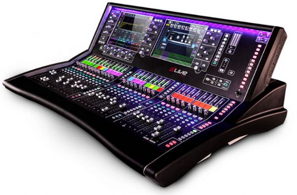 Allen & Heath AH-DLIVE-S5 dLive S Class S5000 Twenty-Eigth-Fader Surface with 12