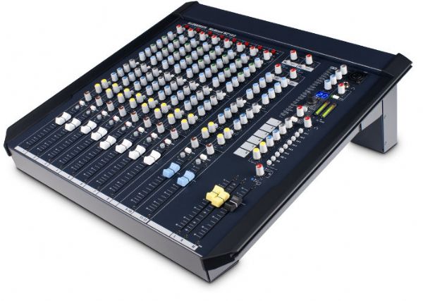 Allen and Heath AH-WZ412:2 MixWizard4 Desk or Rack Mountable Professional Mixing Console, Black; 19″ Rack mountable; 8 mic/line inputs with balanced XLR/TRS jack, insert and direct output; 4-Inch faders (ALLEN AND HEATH AHWZ4122 ALLEN AND HEATH AH-WZ412:2  ALLEN AND HEATH-AH-WZ4-12:2 ALLEN AND HEATH AH/WZ4/12:2 ALLEN AND HEATH AH WZ4 12 2  ALLEN-AND-HEATH-AH-WZ4-12-2 ALLEN AND HEATH AH-WZ4 12:2)