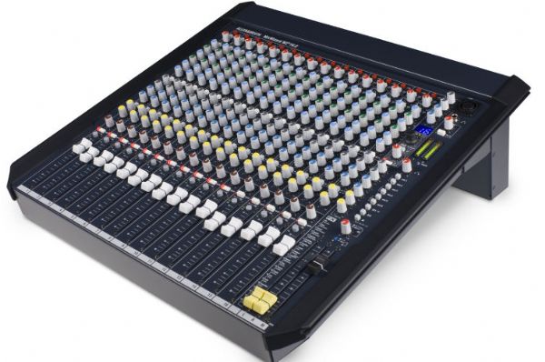 Allen and Heath AH-WZ416:2 MixWizard4 16:2 Professional Mixing Console, Black; 19-Inch rack mountable; 16 mic/line inputs with balanced XLR/TRS jack, insert and direct output; 4-Inch faders (ALLEN AND HEATH AHWZ4162 ALLEN AND HEATH AH-WZ416:2  ALLEN AND HEATH-AH-WZ4-16:2 ALLEN AND HEATH AH/WZ4/16:2 ALLEN AND HEATH AH WZ4 16 2  ALLEN-AND-HEATH-AH-WZ4-16-2 ALLEN AND HEATH AH-WZ4 16:2)