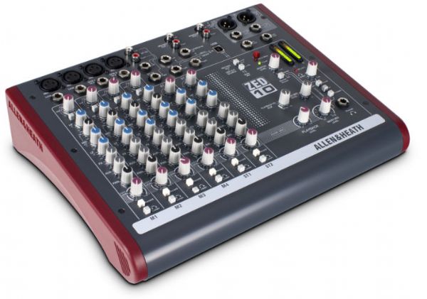 Allen and Heath AH-ZED10 Multipurpose Mixer for Live Sound and Recording, Gray and Red; 4 mic/line inputs, 2 with Class A FET high impedance inputs (ALLEN AND HEATH AHZED10 ALLEN AND HEATH AH-ZED-10 ALLEN AND HEATH AH-ZED10 ALLEN AND HEATH AH/ZED/10 ALLEN AND HEATH AH ZED 10 ALLEN-AND-HEATH-AH-ZED-10 ALLEN AND HEATH AH ZED 10 ALLEN AND HEATH AH-ZED 10)