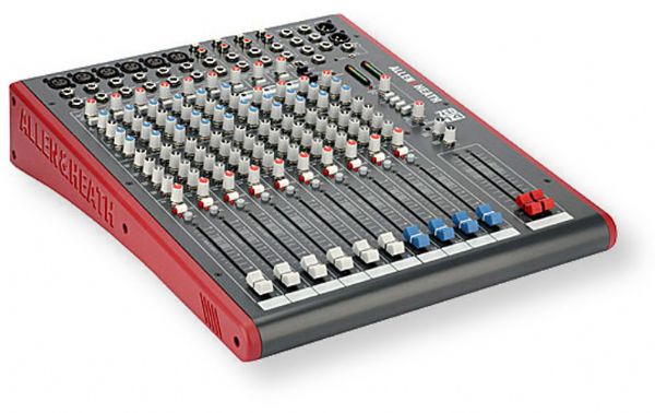 Allen and Heath AH-ZED14 Fourteen-Channel Recording Mixer with USB Connection and Effects, Gray and Red; Effects Processor; USB Connection for Mac and PC; 14 Input Channels; 3-Band EQ Section; Four AUX Sends; Mono and Stereo Channels (ALLEN AND HEATH AHZED14  ALLEN AND HEATH AH ZED14  ALLEN AND HEATH AH-ZED14   ALLEN AND HEATH AH/ZED/14  ALLEN AND HEATH AH-ZED-14  ALLEN-AND-HEATH-AH-ZED-14  ALLEN AND HEATH AH-ZED14 )