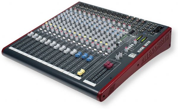 Allen and Heath AH-ZED16FX Sixteen-Channel Recording and Live-Sound Mixer with USB Connection and Effects, Gray and Red; USB Connection for Mac and Windows; 16 Internal Effects; 10 Mono Input Channels; 3 Stereo Input Channels (ALLEN AND HEATH AHZED16FX ALLEN AND HEATH AH ZED16FX ALLEN AND HEATH AH-ZED16FX  ALLEN AND HEATH AH/ZED/16FX ALLEN AND HEATH AH-ZED-16FX ALLEN-AND-HEATH-AH-ZED-16FX ALLEN AND HEATH AH-ZED16FX)