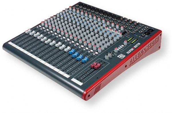Allen and Heath AH-ZED18 Eighteen-Channel Recording and Live-Sound Mixer with USB Connection and Effects, Gray and Red; USB Connection for Mac and PC; 16 Internal Effects; 10 Mono Input Channels; 4 Stereo Input Channels (ALLEN AND HEATH AHZED18 ALLEN AND HEATH AH ZED18 ALLEN AND HEATH AH-ZED18  ALLEN AND HEATH AH/ZED/18 ALLEN AND HEATH AH-ZED-18 ALLEN-AND-HEATH-AH-ZED-18 ALLEN AND HEATH AH-ZED18)