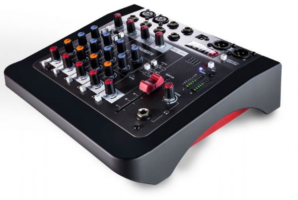 Allen and Heath AH-ZEDI-8 Compact Hybrid Mixer, USB Interface with On-Board Effects Engine, Black and Red; USB 24-bit at 96 kHz audio interface; Cubase LE software included; Cubasis LE App included (ALLEN AND HEATH AHZEDI8 ALLEN AND HEATH AH ZEDI8  ALLEN AND HEATH-AH-ZEDI8 ALLEN AND HEATH AH/ZEDI8 ALLEN AND HEATH AH ZEDI 8  ALLEN-AND-HEATH-AH-ZEDI-8 ALLEN AND HEATH AHZEDI-8)
