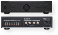 Teac AI-1000-B Distinction Series Stereo Integrated Amplifier, Black; Authentic Discrete Analogue Amplifier Circuit; 6 Audio Inputs (SACD, CD, Tuner, Tape, AUX, Tone-Direct); Detachable AC Socket; Aluminum Front Panel and Volume Knob; Remote Control; Output Power 120W + 120W (4 ohms) / 85W + 85W (8 ohms); UPC 043774027903 (AI1000B AI1000-B AI-1000B AI-1000) 
