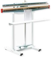 American International Electric AIE-1005FL FL Series 40" Foot Operated Impulse Sealer; 40" Long; 5mm Seal; 2.5 ft Pedestal Pole; Support Table with Adjustable Height; 1000 Watts; No Warmup Required; Ready to Use; Weight: 79 lbs (AIE-1005FL AIE1005FL 1005FL 1005-FL AIE-1005-FL) 
