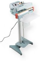 American International Electric AIE-1000FL Impulse Foot Sealer; 40" Seal Length; 2mm Wide Seal; Foot Operated; Connect to Standard Wall Outlet; Includes: 2.5' Pedestal Pole, and Support Table with Adjustable Height (AIE-1000FL AIE1000FL AIE-1000-FL 1000FL 1000-FL) 