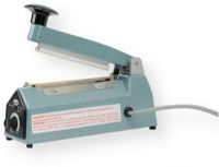 American International Electric AIE-100TR Hand Operated Impulse Heat Sealer; For 4" Round Wire Seal; 110V; 200W; 4" Max Seal Length; 5 mil Max Material Thickness; UL Listed (AIE-100TR AIE100TR 100TR 100-TR AIE-100-TR) 