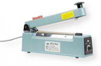 American International Electric AIE-205C C-Series Impulse Hand Operated Sealer; 8" Seal; 5mm Wide Seal; Equipped With A Sliding Blade That Trims Excess Material 0.25" From The Seal; 350 W; Weight 10 lbs (AIE-205C AIE205C AIE-205-C 205C 205-C) 
