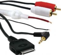 Axxess AIP-35-RCA Male to Female USB Cable, Includes 5/12V Power and Ground to charge iPod (AIP35RCA AIP35-RCA AIP-35RCA) 