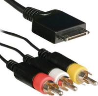 Axxess AIP-AV5V iPod to Audio/Video RCA Cable, Includes 5/12V Power and Ground to charge iPod (AIPAV5V AIP AV5V) 