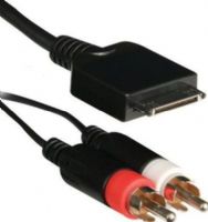 Axxess AIP-RCA5V iPod to Audio RCA, Includes 5/12V Power and Ground to charge iPod (AIPRCA5V AIP RCA5V) 