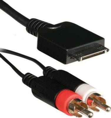 Axxess AIP-RCA5V iPod to Audio RCA, Includes 5/12V Power and Ground to charge iPod (AIPRCA5V AIP RCA5V)