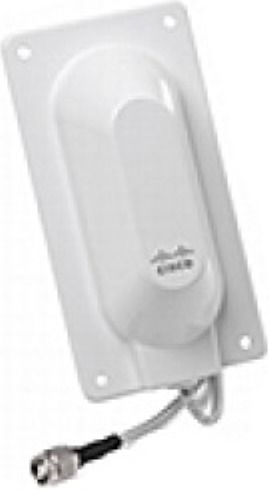 Cisco AIR-ANT2450S-R= Aironet 2.4 GHz Access Point Antenna, Gain 5 dBi, 135-degree Sector with RP-TNC Connector, Wall Mountable, For use with Wireless Data Networks, 379 ft (116 m) Approximate Indoor Range at 6 Mbps, 114 ft (35 m) Approximate Indoor Range at 54 Mbps, 3 ft (0.91 m) Cable Length, 6 x 3 x 2 in, 7 oz, UPC 882658210686 (AIRANT2450SR AIR-ANT2450S-R AIR-ANT2450S AIR ANT2450S)