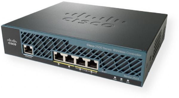 Cisco AIR-CT2504-25-K9 Aironet 2504 Wireless LAN Controller for up to 25 Access Points with 25 AP Licenses; Wired-network speed and nonblocking performance for 802.11n and 802.11ac networks, Supports up to 1 Gbps throughput; Supports corporate wireless service for mobile and remote workers with secure wired tunnels to the Cisco Aironet 600, 1130, 1140 or 3500 Series Access Points (AIRCT250425K9 AIR-CT250425-K9 AIRCT2504-25K9)