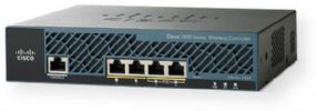 Cisco AIR-CT2504-5-K9 Aironet 2504 Wireless LAN Controller for up to 5 Access Points with 5 AP Licenses; Wired-network speed and nonblocking performance for 802.11n and 802.11ac networks, Supports up to 1 Gbps throughput; Supports corporate wireless service for mobile and remote workers with secure wired tunnels to the Cisco Aironet 600, 1130, 1140 or 3500 Series Access Points (AIRCT25045K9 AIR-CT25045-K9 AIRCT2504-5K9) 
