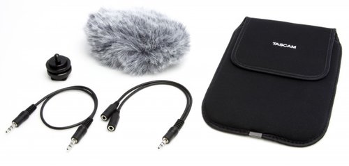 Tascam AK-DR11C Camera Accessory Kit for Handheld Recorders, 1/4inch Screw, 27.2(W)~31(H)~27.2(D)mm *27.2mm Shoe mount adaptor Dimensions, 21.6g Shoe mount adaptor Weight, 3.5mm(1/8