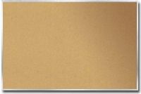 Ghent AK35 Aluminum Frame Tradicional Cork Bulletin Board 3' x 5'; Natural tan cork bulletin boards withstand the wear and tear of repeated tacking; Push pins, staples, or tacks can be easily inserted and hold firmly; The fine-grain cork surface is laminated to a sealed-back fiberboard to create a cost-effective, long-lasting bulletin board; UPC 014935058029 (GHENTAK35 GHENT AK35 AK 35 GHENT-AK35 AK-35) 