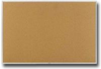 Ghent AK45 Aluminum Frame Traditional Cork Bulletin Board 4' x 5'; Push pins, staples, or tacks can be easily inserted and hold firmly; The fine-grain cork surface is laminated to a sealed-back fiberboard to create a cost-effective, long-lasting bulletin board; Aluminum framing; Tan color; Natural tan cork bulletin boards withstand the wear and tear of repeated tacking; UPC 014935058111 (GHENTAK45 GHENT AK45 AK 45 GHENT-AK45 AK-45 ALVIN) 