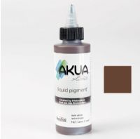 Akua AKBU Liquid Pigment Printmaking Ink 4 oz Burnt Umber; Developed to deliver brilliant colors, intense blacks, and unmatched working properties; Made with the highest quality lightfast pigments with no chalk or suspending agents; Colors are exceptionally strong, yet transparent; Ideal for multi-layer printing for all monotype techniques; UPC 893419000217 (AKUAAKBU AKUA-AKBU LIQUID-PIGMENT-AKBU PRINTMAKING) 