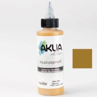 Akua AKYO Liquid Pigment Printmaking Ink 4 oz Yellow Ochre; Developed to deliver brilliant colors, intense blacks, and unmatched working properties; Made with the highest quality lightfast pigments with no chalk or suspending agents; Colors are exceptionally strong, yet transparent; Ideal for multi-layer printing for all monotype techniques; UPC 893419000163 (AKUAAKYO AKUA-AKYO LIQUID-PIGMENT-AKYO PRINTMAKING) 