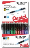 Pentel AL157CH-144D Mechanical Pencil Display Assortment; Comfortable, extra soft, latex-free grip for less writing fatigue; Pre-loaded with HB lead that never needs sharpening; Dimensions 7" x 6.75" x 11.12"; Weight 4.80 Lbs; UPC 072512203279 (PENTELAL157CH144D PENTEL AL157CH144D AL157CH 144D PENTEL-AL157CH144D AL157CH-144D ALVIN) 