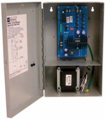 Altronix AL400UL Power Supply/Charger, 12VDC or 24VDC selectable output, 4 amp @ 12VDC or 3 amp @ 24VDC of continuous supply current output, Class 2 Rated power limited output, 115VAC 60Hz, 1.45 amp input, Filtered and electronically regulated outputs, Short circuit and thermal overload protection, UPC 782239930067 (AL-400UL AL 400UL AL400-UL AL400 UL)