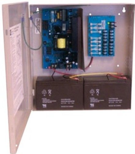 Altronix AL600ULPD8 Power Supply - Wall Mount, Short Circuit, Thermal Overload and Surge Protection Type, AC Input Voltage Type, 110 V AC Input Voltage, 8 Number of +12V Rails, 12 V DC at 6 A and 24 V DC at 6 A Output Voltage, 1.90 A at 110V Input Current, UPC 782239937042 (AL600ULPD8 AL-600UL-PD8 AL 600UL PD8)