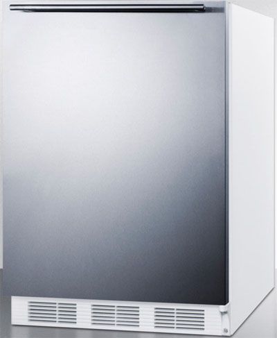 Summit ALB751SSHH Compact All-Refrigerator with Adjustable Wire Shelves, 24