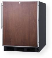 Summit ALB753L-BL Built-in Refrigerator, 32", 5.5 cu. ft., Auto Defrost, 115 Volts, 60 hertz, Black (ALB753LBL AL-B753LBL) 