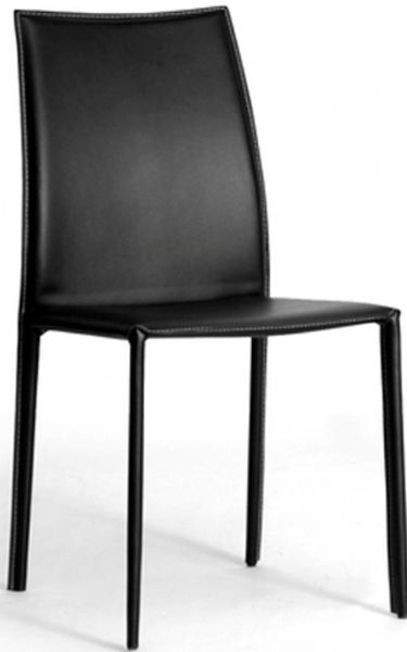 Wholesale Interiors ALC-1025-BLK ClaudioDining Chair in Black, 18