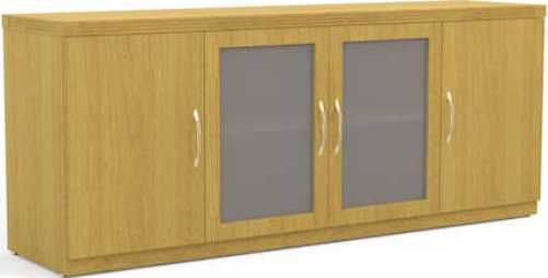 Mayline ALC-MPL Aberdeen Series Low Wall Cabinet, 3 Shelf Quantity, 0.708