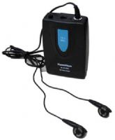 HamiltonBuhl ALS-BP Assistive Listening System Belt Pack, Additional Receiver for ALS600 Assistive Listening System, Includes ear buds, Separate volume & power controls, Audio Output 109 mW max into 16 ohms, 3.5mm mono mini jack for earphone output, Mini binaural earbuds, Antenna Integral with earphone cord, UPC 681181150373 (HAMILTONBUHLALSBP ALSBP ALS BP HamiltonBuhlALSBP) 