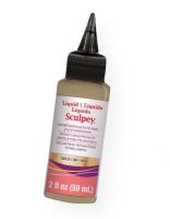 Liquid Sculpey ALSGD02 Gold Medium; Bakeable medium is perfect for all types of clay projects (bezels, image transfers, grout on tiles, filling carved pieces, embellishments, painting designs on clay, and much more); Also great in bakeable molds; 2 fl oz; Gold; Shipping Weight 0.2 lb; Shipping Dimensions 5.25 x 1.31 x 1.31 in; UPC 715891140970 (LIQUIDSCULPEYALSGD02 LIQUIDSCULPEY-ALSGD02 LIQUIDSCULPEY/ALSGD02 ARTWORK SCULPTING) 