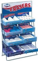 Alvin 1017D Eraser Display; Contents 177 assorted erasers; Dimensions 12" x 18.5" x 7.5"; Shipping Dimensions 12" x 6" x 19"; Shipping Weight 10.64 lbs; UPC 88354949107 (1017D 1017-D 10-17D ALVIN1017D ALVIN-1017D ALVIN-1017-D) 