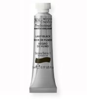 Winsor & Newton 102337 Artists' Watercolor 5ml Lamp Black; Maximum color strength with greater tinting possibilities; Watercolor type; 5 ml content; Tube format; EAN 50823826 (CRIMSON5ML TUBE5ML WATERCOLOR5ML ALVIN102337 ALVINTUBE5ML WINSORNEWTON-TUBE-5ML) 