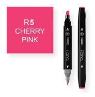 ShinHan Art 1110005-R5 Cherry Pink Marker; An advanced alcohol based ink formula that ensures rich color saturation and coverage with silky ink flow; The alcohol-based ink doesn't dissolve printed ink toner, allowing for odorless, vividly colored artwork on printed materials; EAN 8809309660067 (SHINHANARTALVIN SHINHANART-ALVIN SHINHANART1110005-R5 SHINHANART-1110005-R5 ALVIN1110005-R5 ALVIN-1110005-R5) 