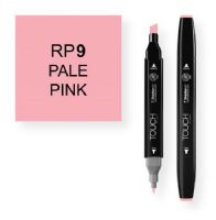 ShinHan Art 1110009-RP9 Pale Pink Marker; An advanced alcohol based ink formula that ensures rich color saturation and coverage with silky ink flow; The alcohol-based ink doesn't dissolve printed ink toner, allowing for odorless, vividly colored artwork on printed materials; The delivery of ink flow can be perfectly controlled to allow precision drawing; EAN 88 