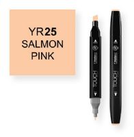 ShinHan Art 1110025-YR25 Salmon Pink Marker; An advanced alcohol based ink formula that ensures rich color saturation and coverage with silky ink flow; The alcohol-based ink doesn't dissolve printed ink toner, allowing for odorless, vividly colored artwork on printed materials; EAN 8809309660241 (SHINHANARTALVIN SHINHANART-ALVIN SHINHANART1110025-YR25 SHINHANART-1110025-YR25 ALVIN1110025-YR25 ALVIN-1110025-YR25) 